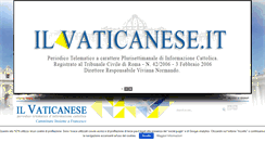 Desktop Screenshot of ilvaticanese.it